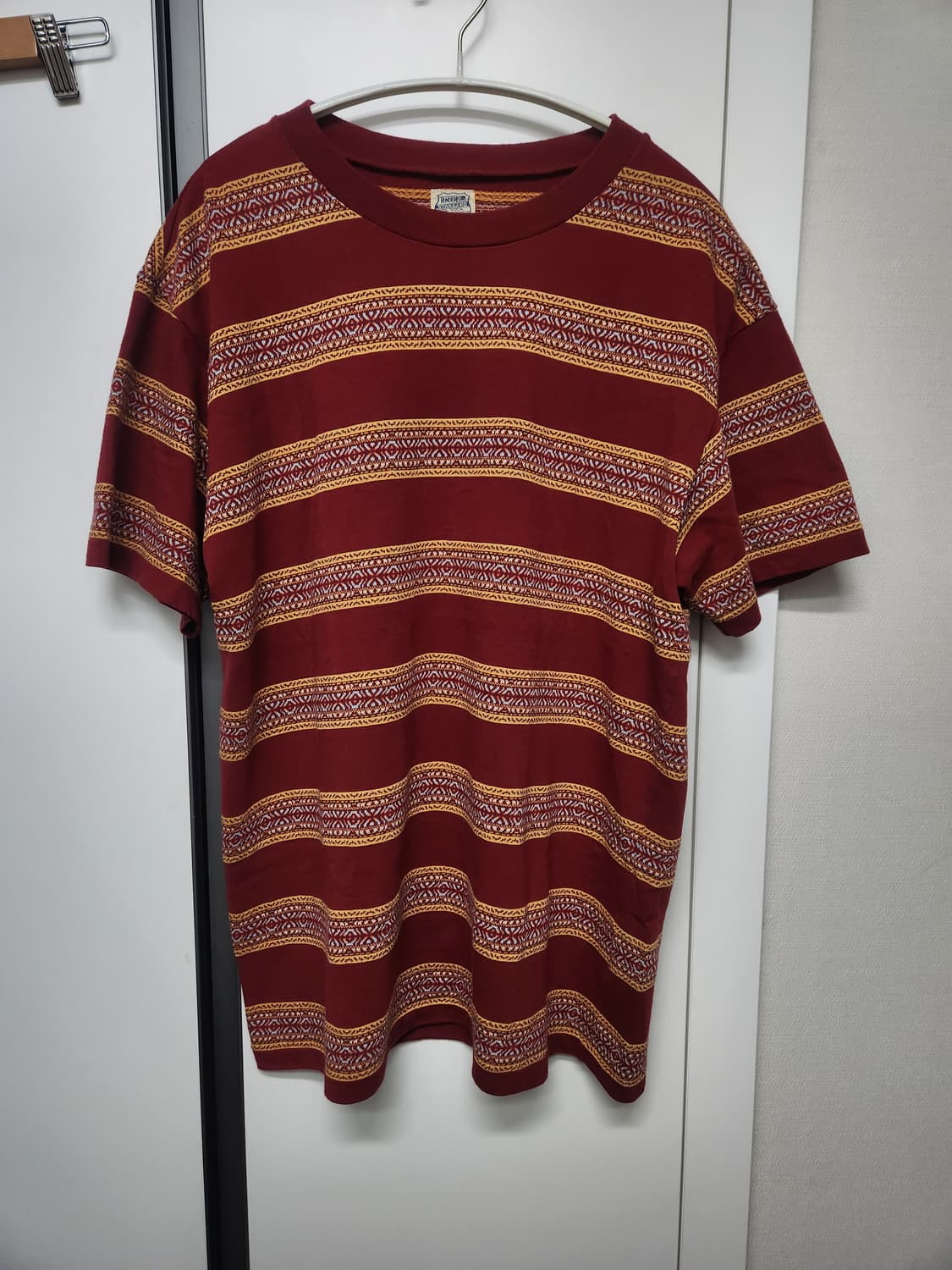 텐더로인 TENDERLOIN 자카드 티 L 상품이미지1