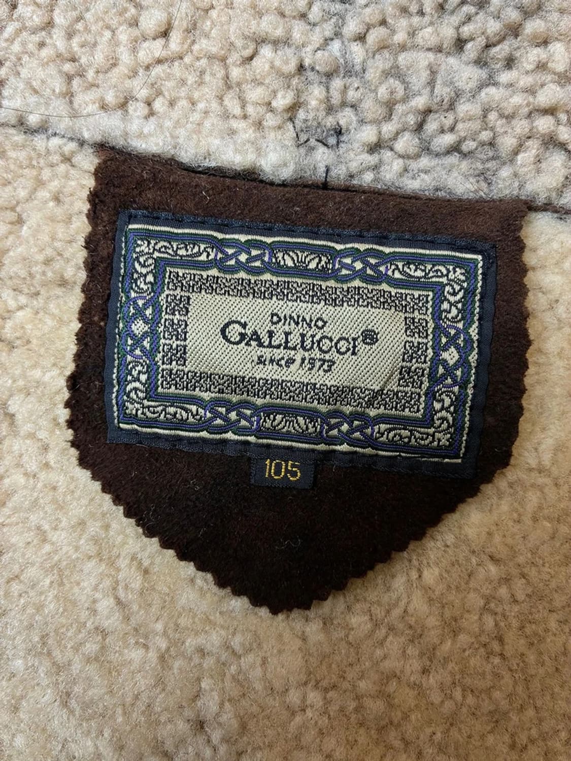 GALLUCCI 90's 시어링 플라이트 무스탕 자켓 PN5532    상품이미지8