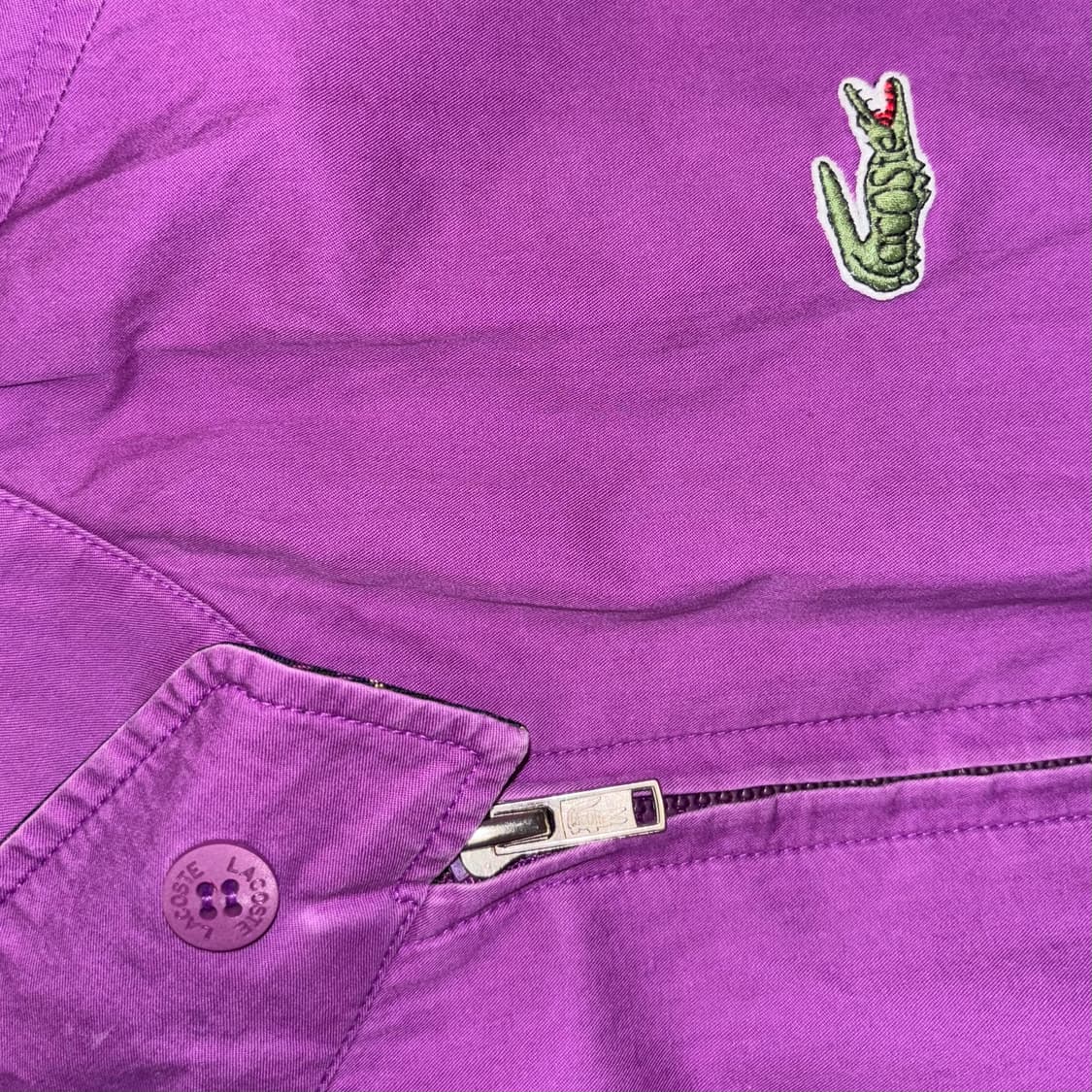 라코스테 리버시블 빈티지 자켓 상품이미지5