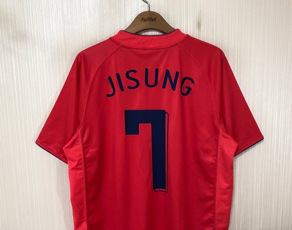 2)나이키국대 국대KOREA 06-08 축구국대 홈유니폼 L #7 박지성 상품이미지9