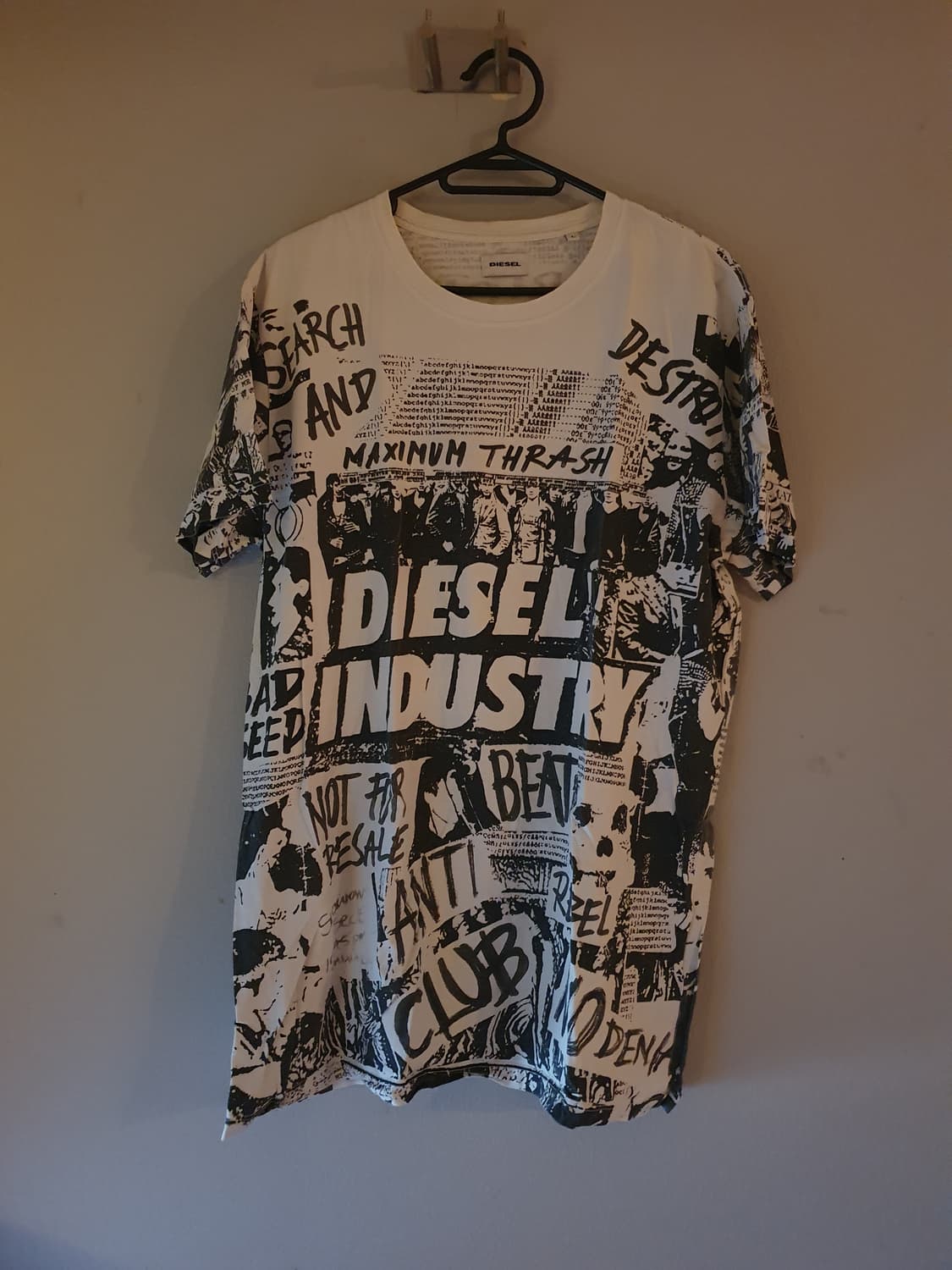 DIESEL 정품 디젤 티셔츠)105 상품이미지1
