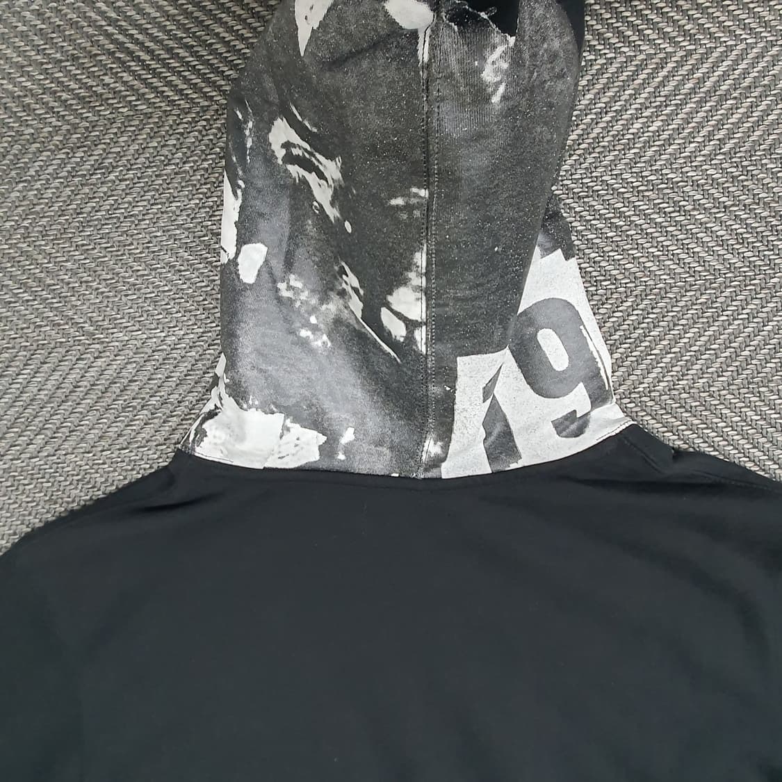 아임낫어휴먼비잉 기모 오버핏 후드티 남자105 상품이미지6