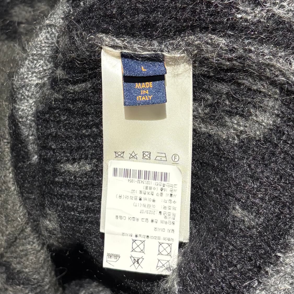 [L size] 루이비통 모헤어 가디건 상품이미지3