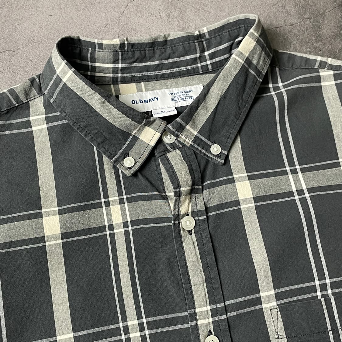 OLD NAVY 올드네이비 빈티지 코튼 체크 셔츠 A00710 상품이미지2