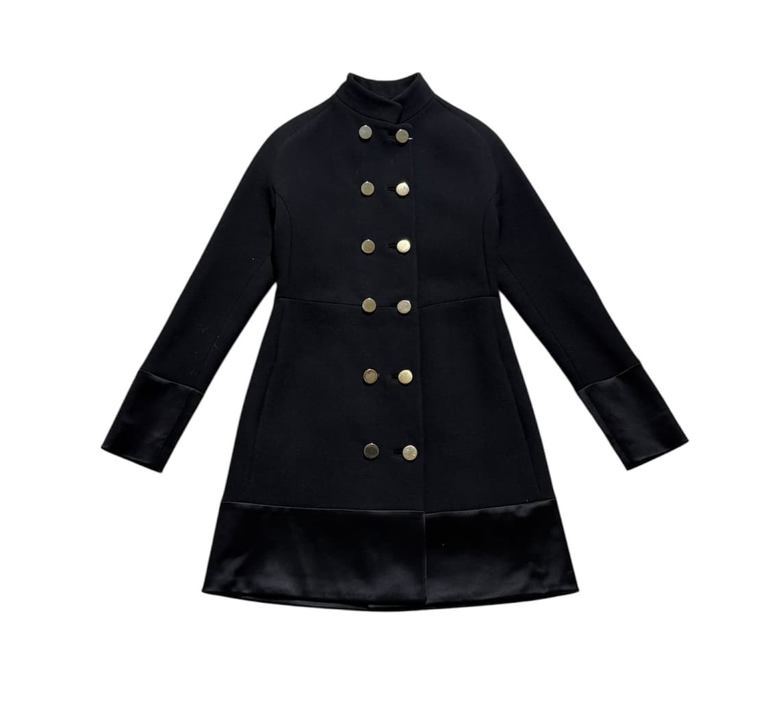 발렌시아가 더블 브레스티드 금장B 롱 코트 상품이미지1