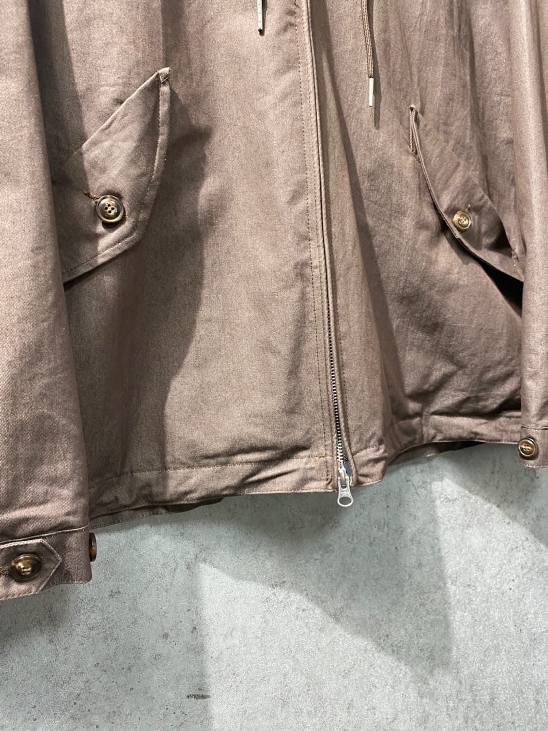 [L] Vtg Balance Out 브라운 투웨이 후드집업 자켓 상품이미지3