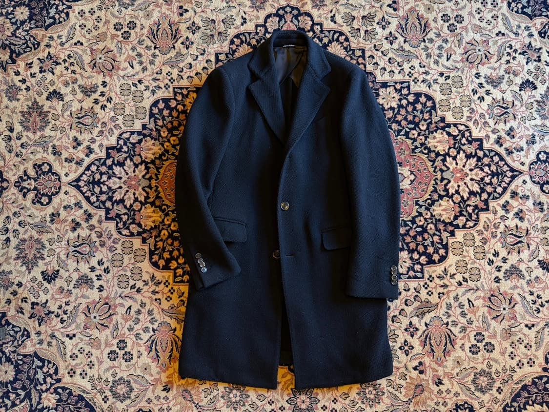 DAKS 닥스 체스터필드 코트 100 상품이미지1