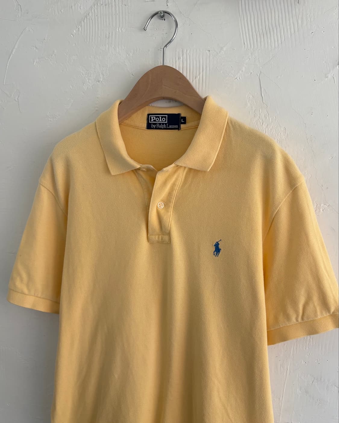 Polo 폴로 랄프로렌 옐로우 블루포니 PK 카라티셔츠 상품이미지2