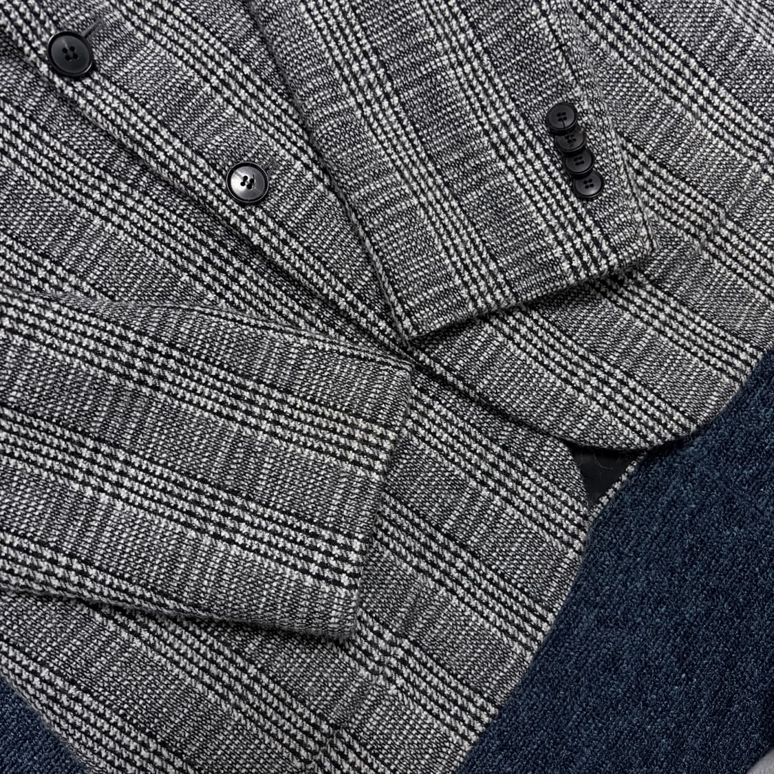 솔리드옴므 오버체크 자켓 상품이미지2