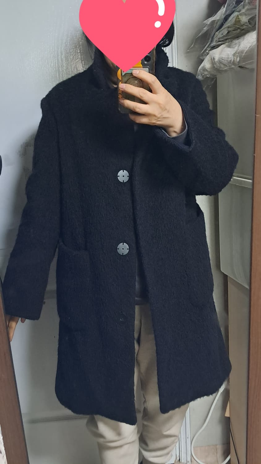 김서룡 SO.WOOL 쏘울 알파카 모 롱코트 95(66~77) 상품이미지10