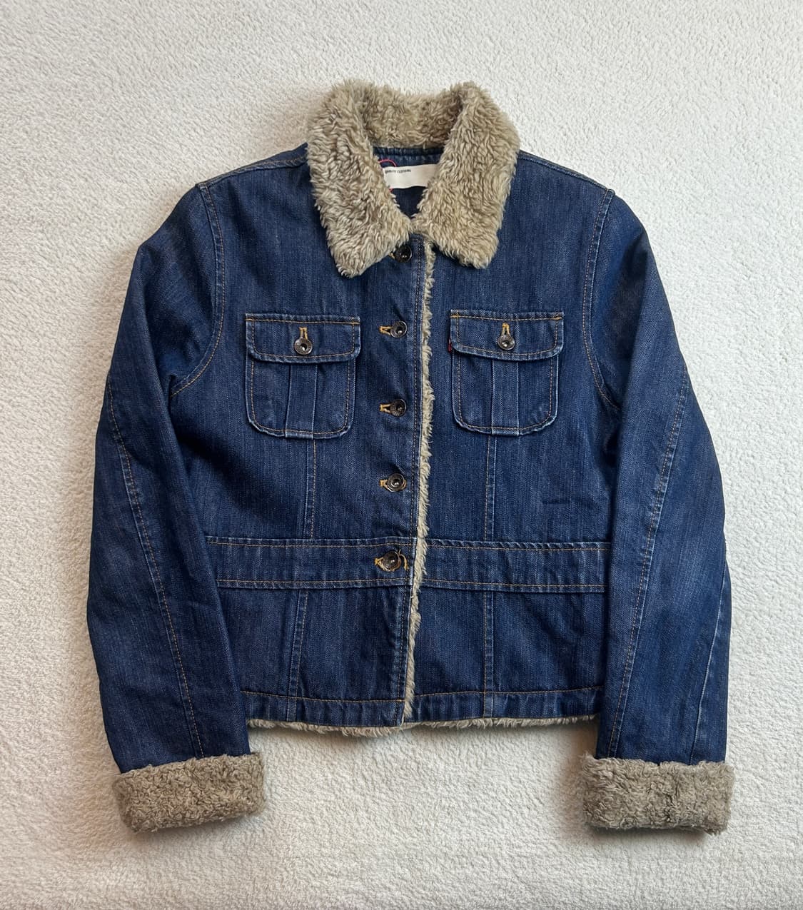 리바이스 퍼데님자켓 상품이미지1
