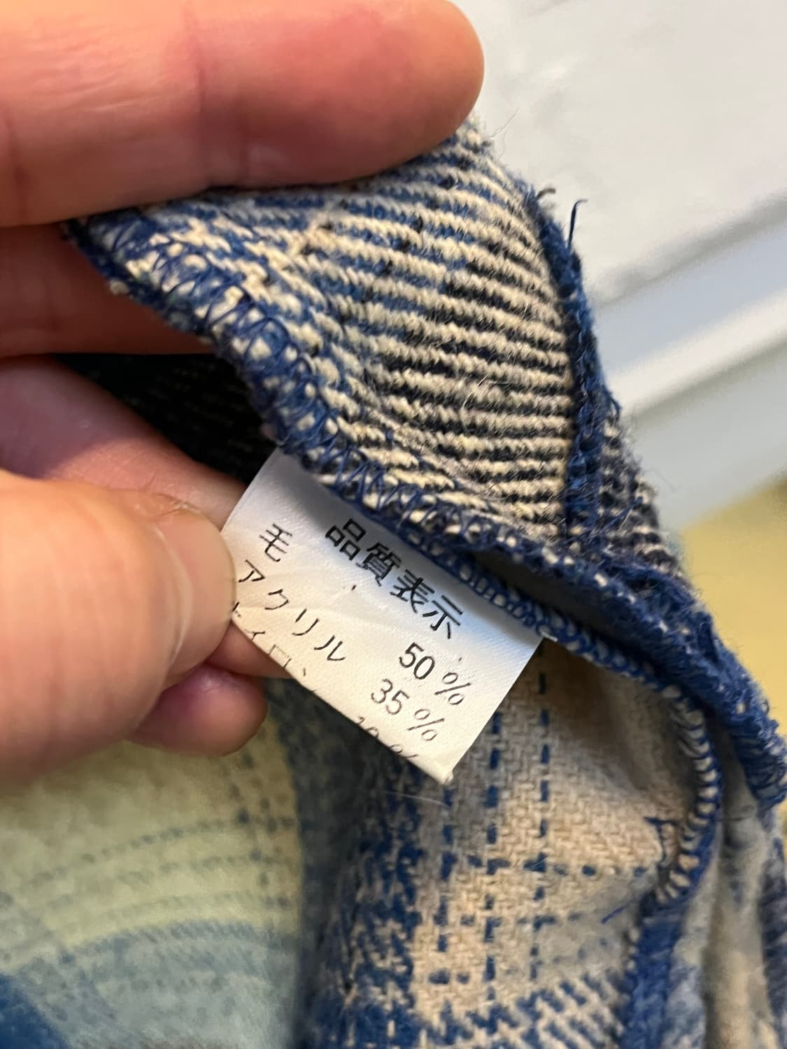 Mr.Sports 블루체크 플란넬 자켓 S 상품이미지6