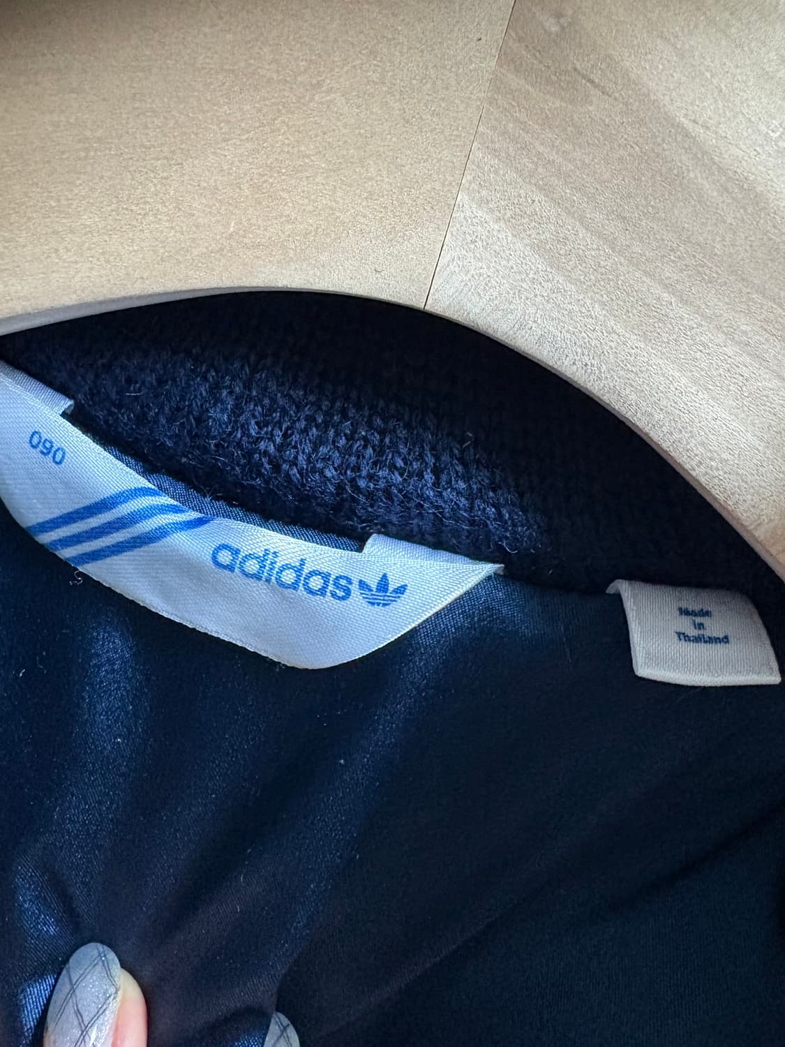 Adidas 아디다스 파이어버드 셔링퀄팅 니트 패딩 상품이미지7