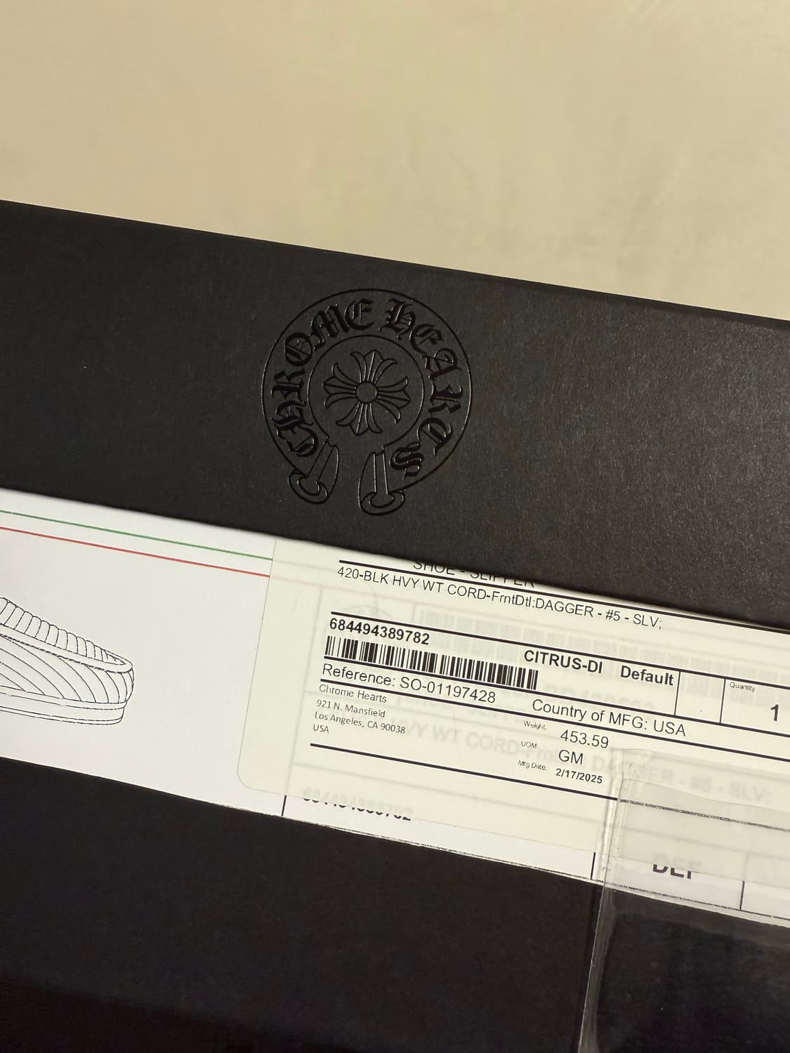 크롬하츠 대거 로퍼  상품이미지5