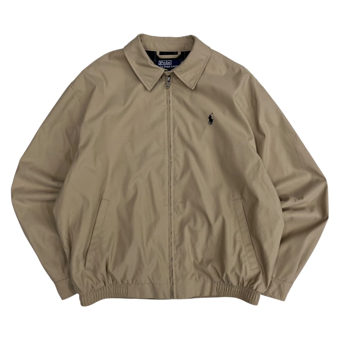 폴로 랄프로렌 네이비포니 베이지 블루종 자켓 M 상품이미지2