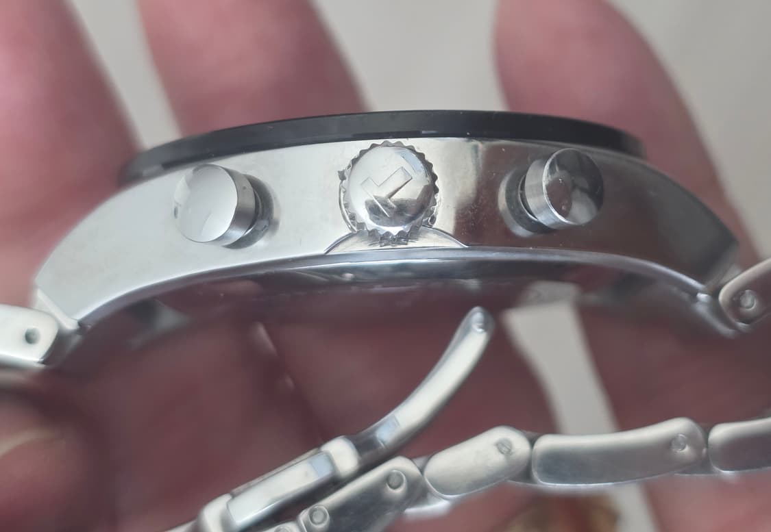 티쏘 (TISSOT) PRS516 크로노그래프 메탈 시계 보증서포함 풀박 상품이미지5