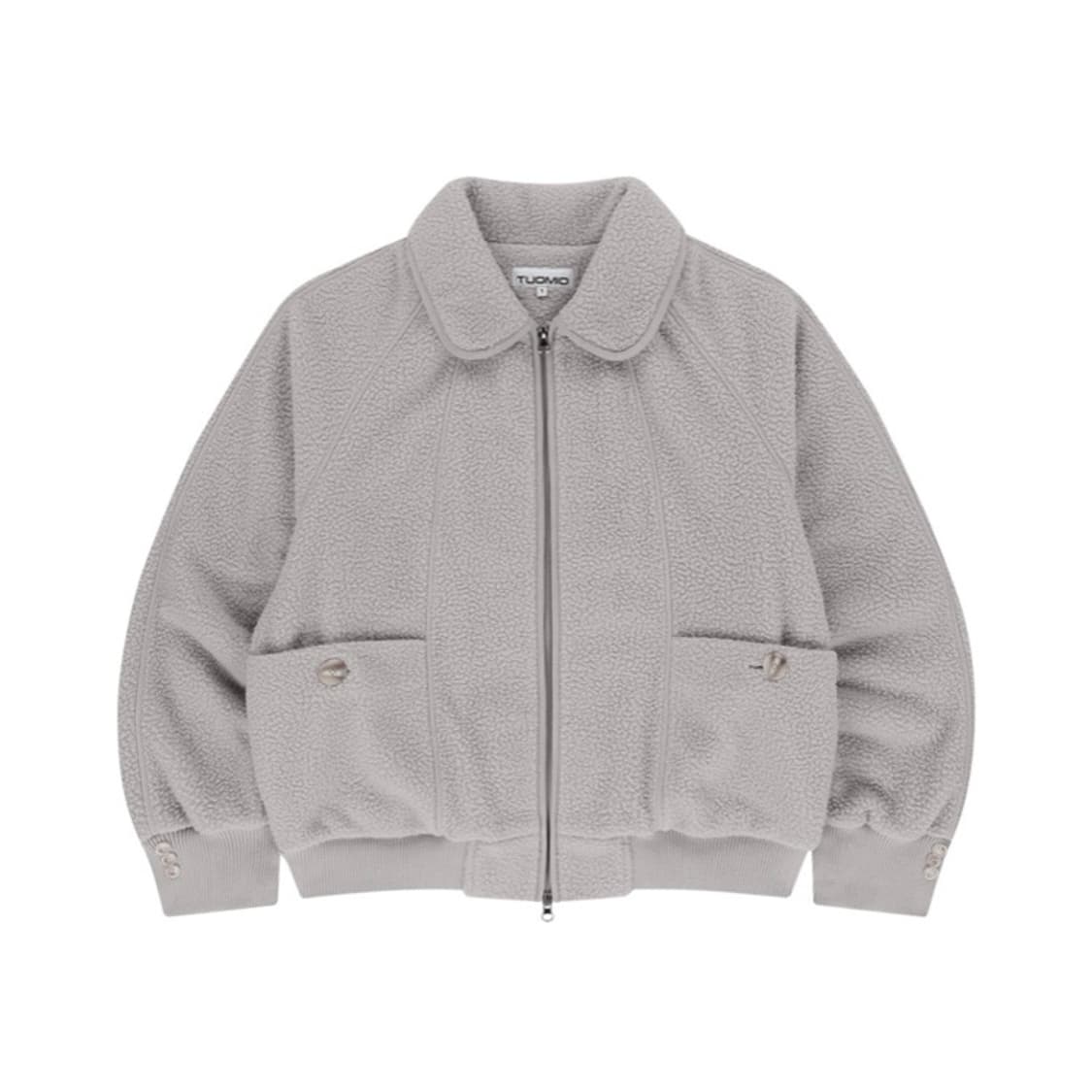 뚜오미오 오버사이즈 플리스 봄버 후리스 뽀글이 코이세이오 상품이미지1