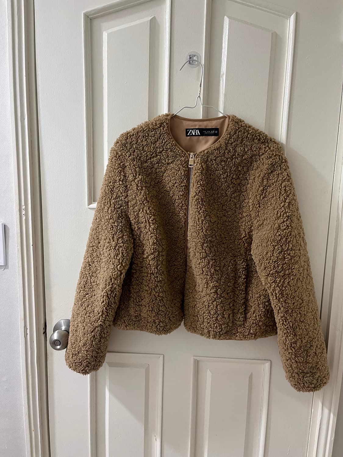 자라 뽀글이 시어링 퍼자켓 상품이미지2