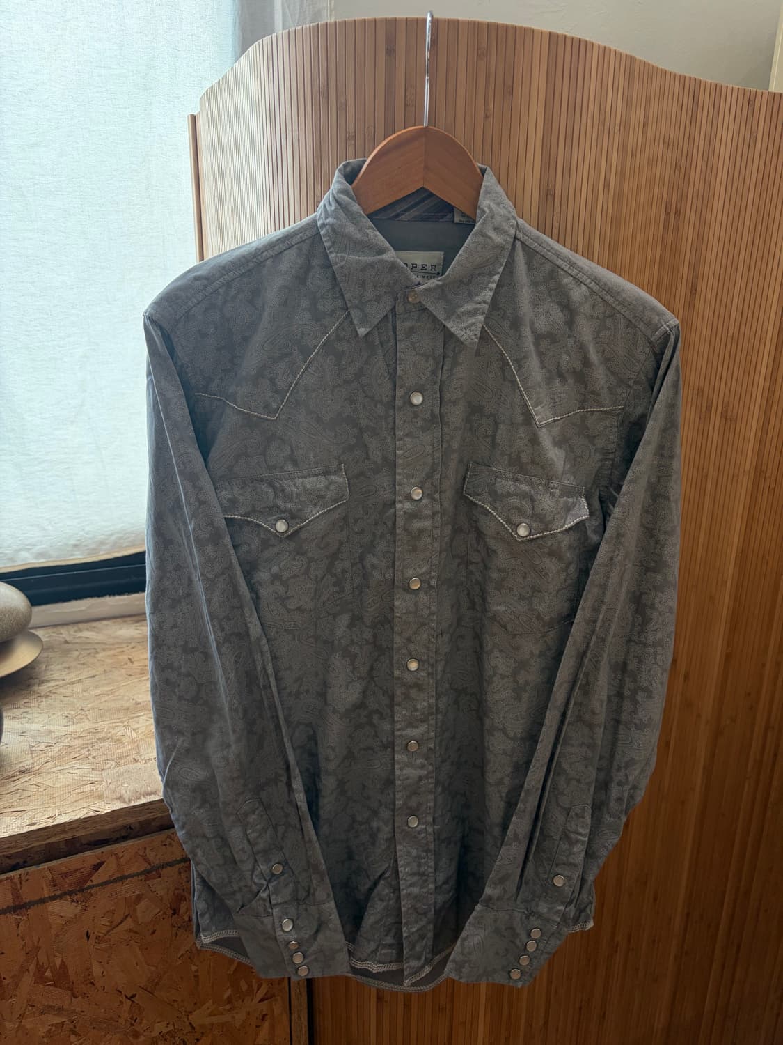 Roper paisley Western Shirt 상품이미지4