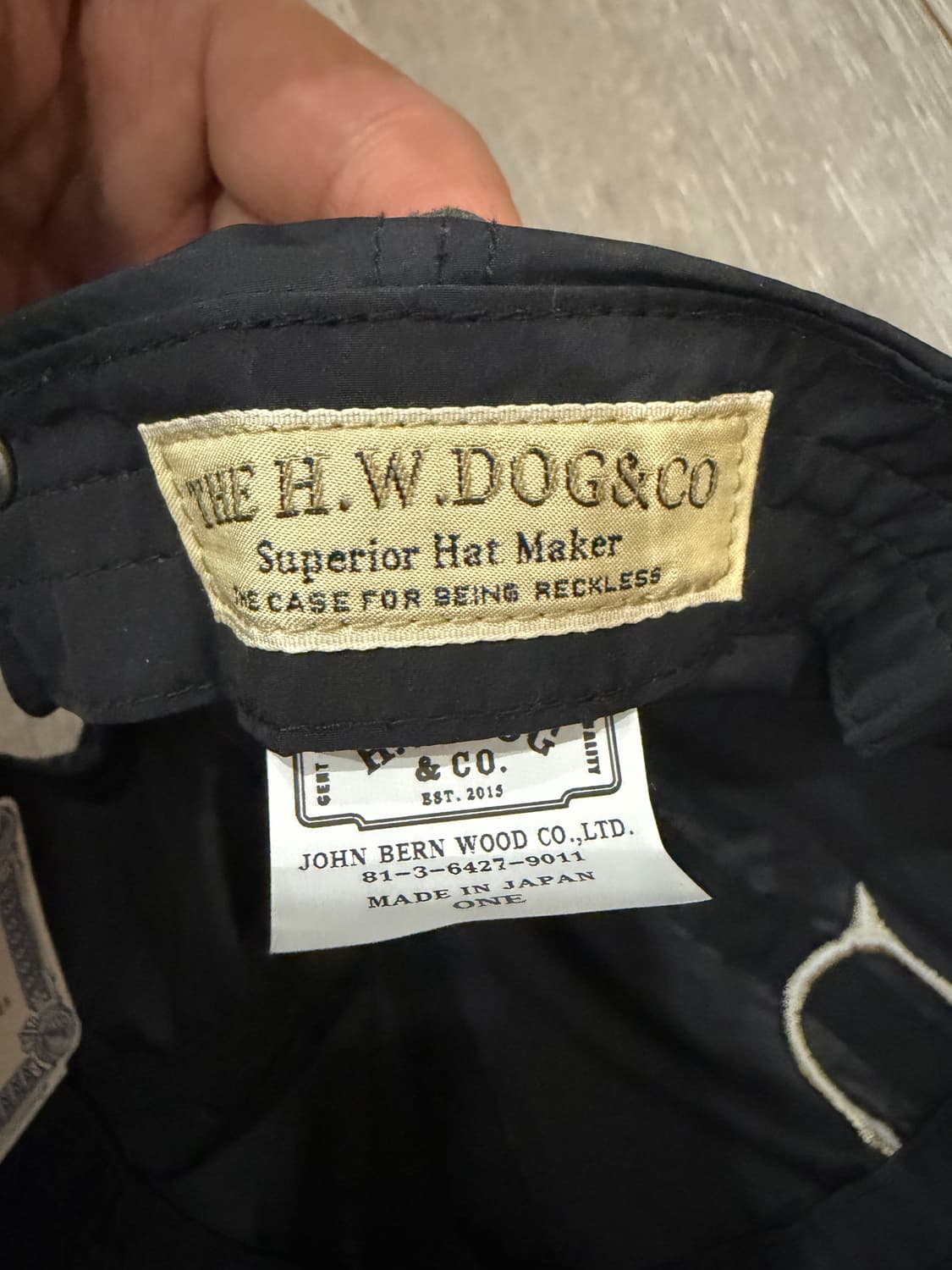 the h.w dog&co 유니온 캡 상품이미지3