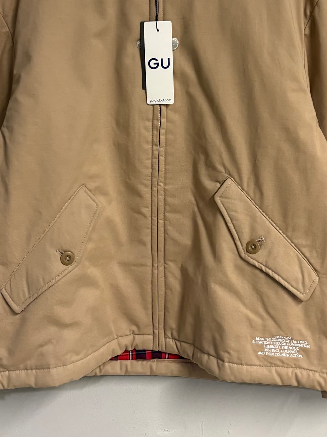 UNDERCOVER x GU harrington jacket S  상품이미지3
