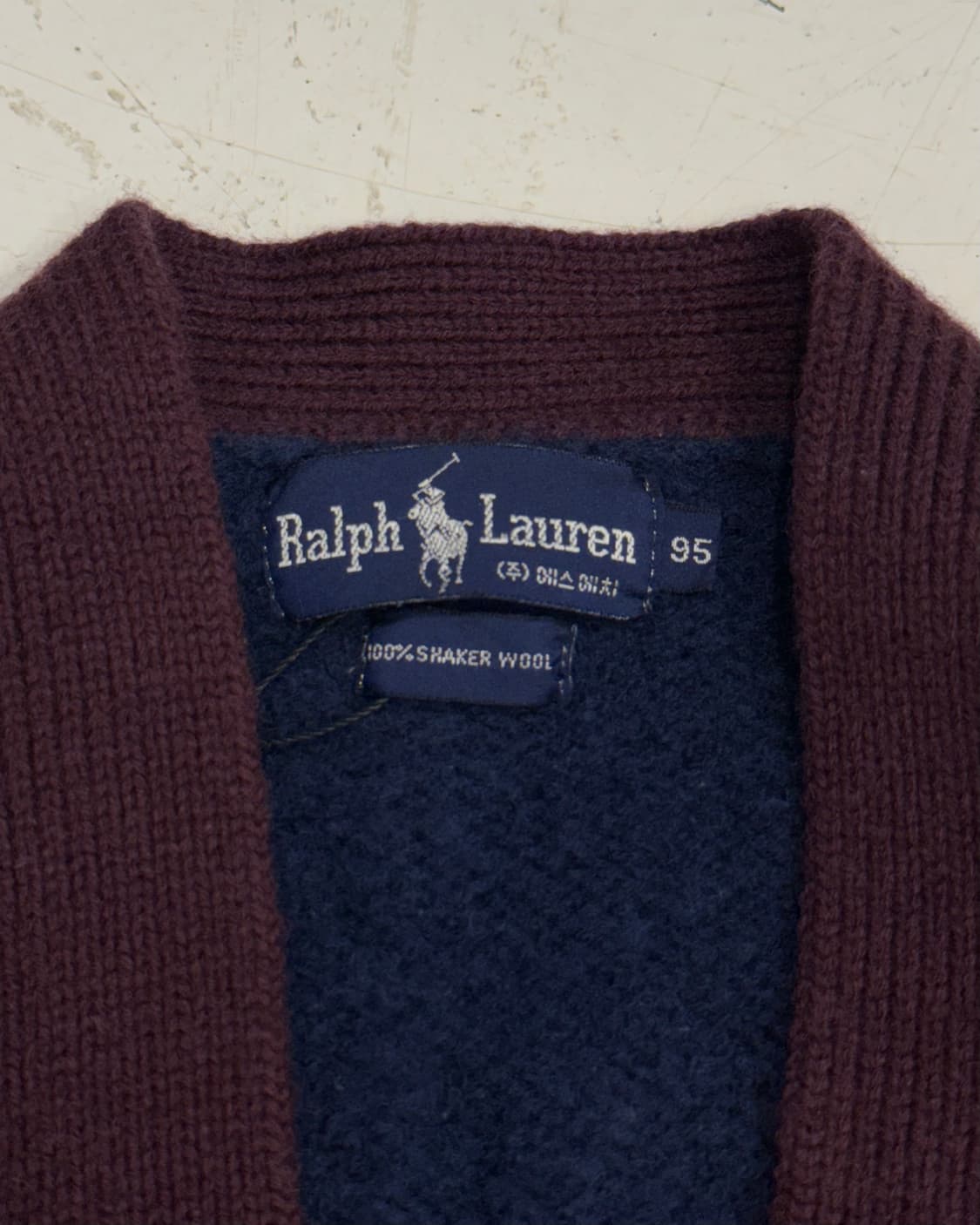 폴로 80s 에스에치 패치 가디건  상품이미지3