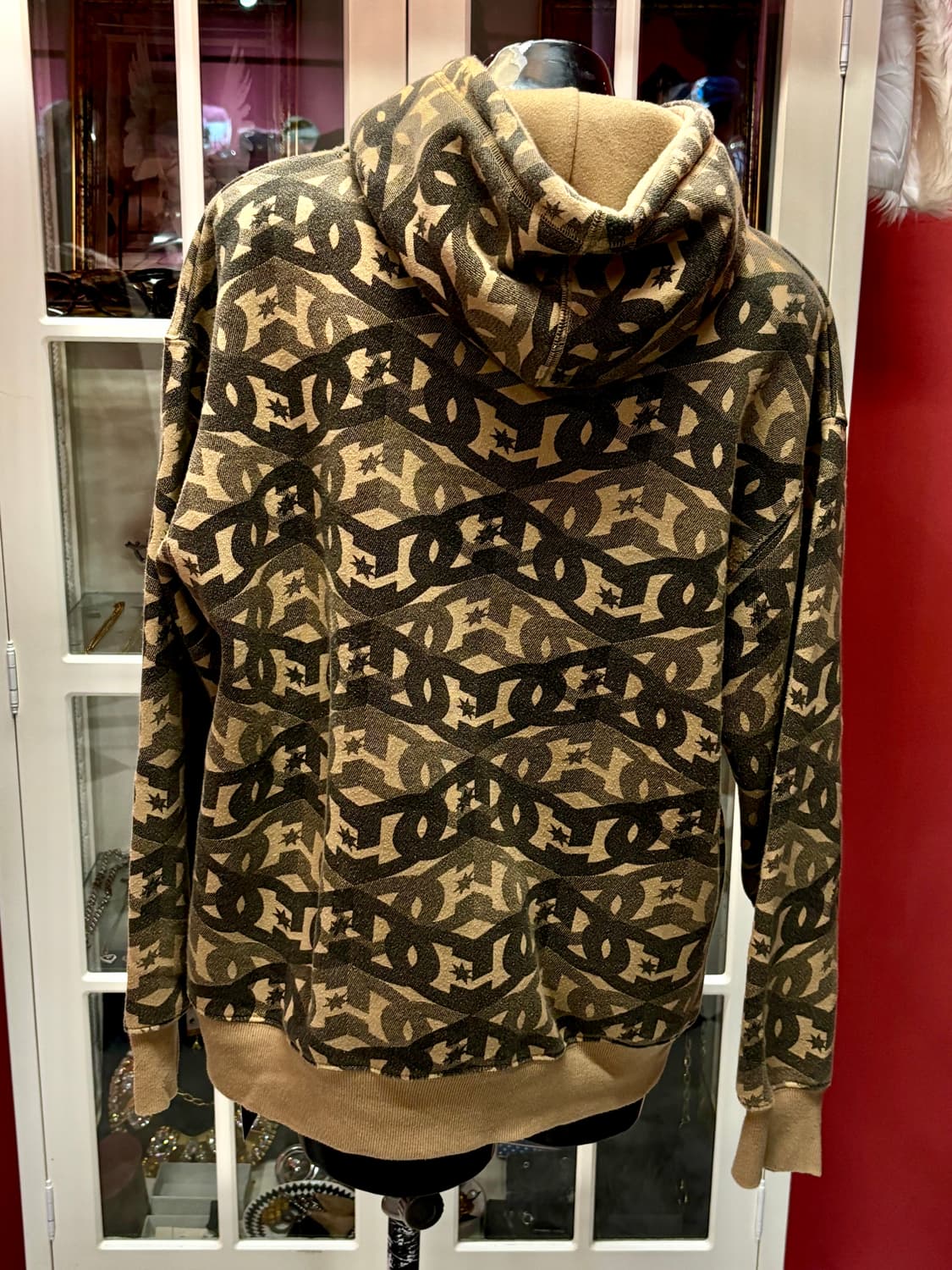 DC shoes pattern hoodie DC 슈즈 로고 패턴 후드티 상품이미지2