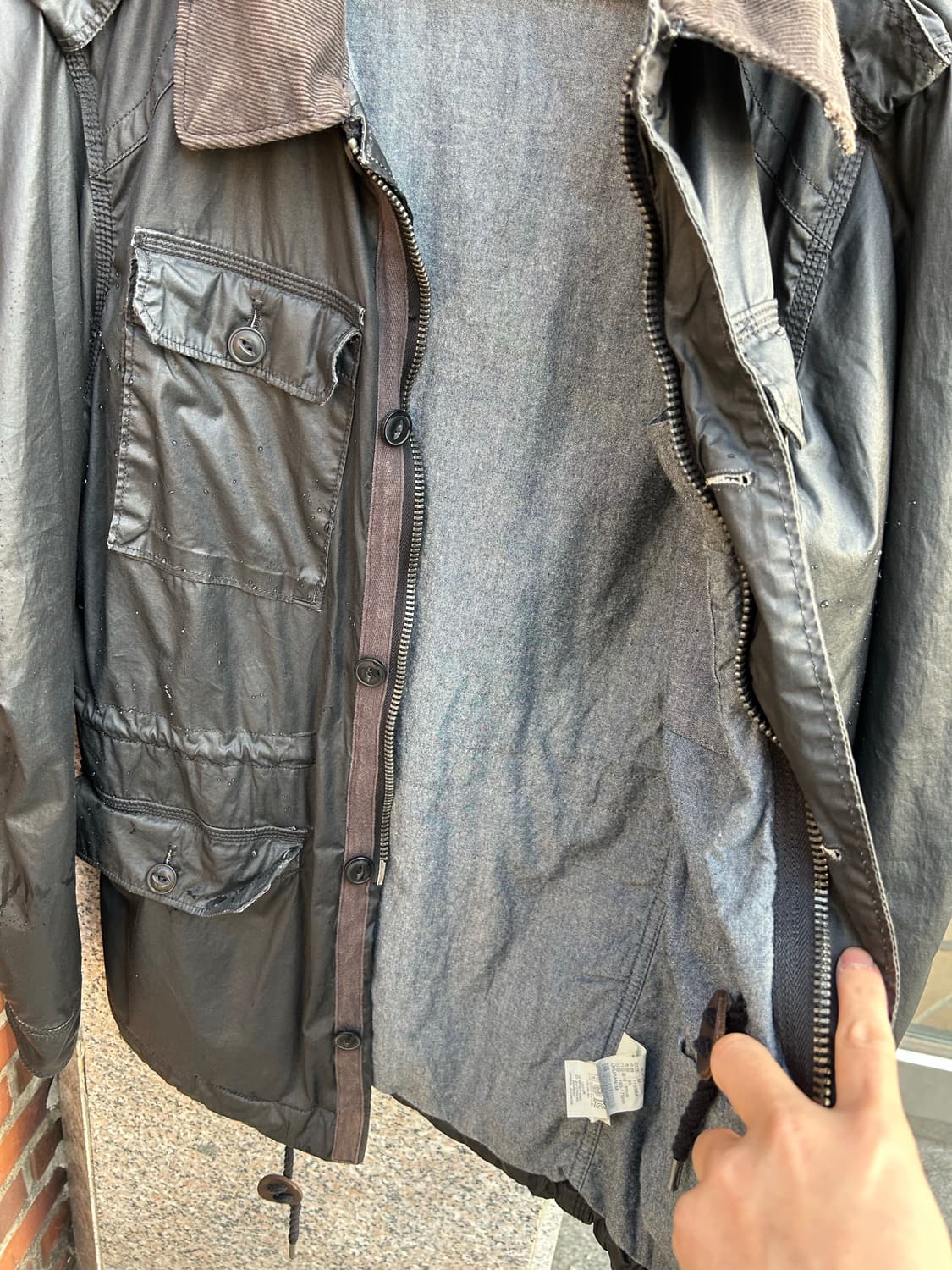 리바이스 블랙코티드자켓 상품이미지6