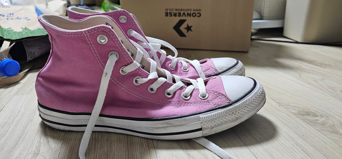 컨버스 척테일러 올스타 하이 핑크 (280) 판매 상품이미지1