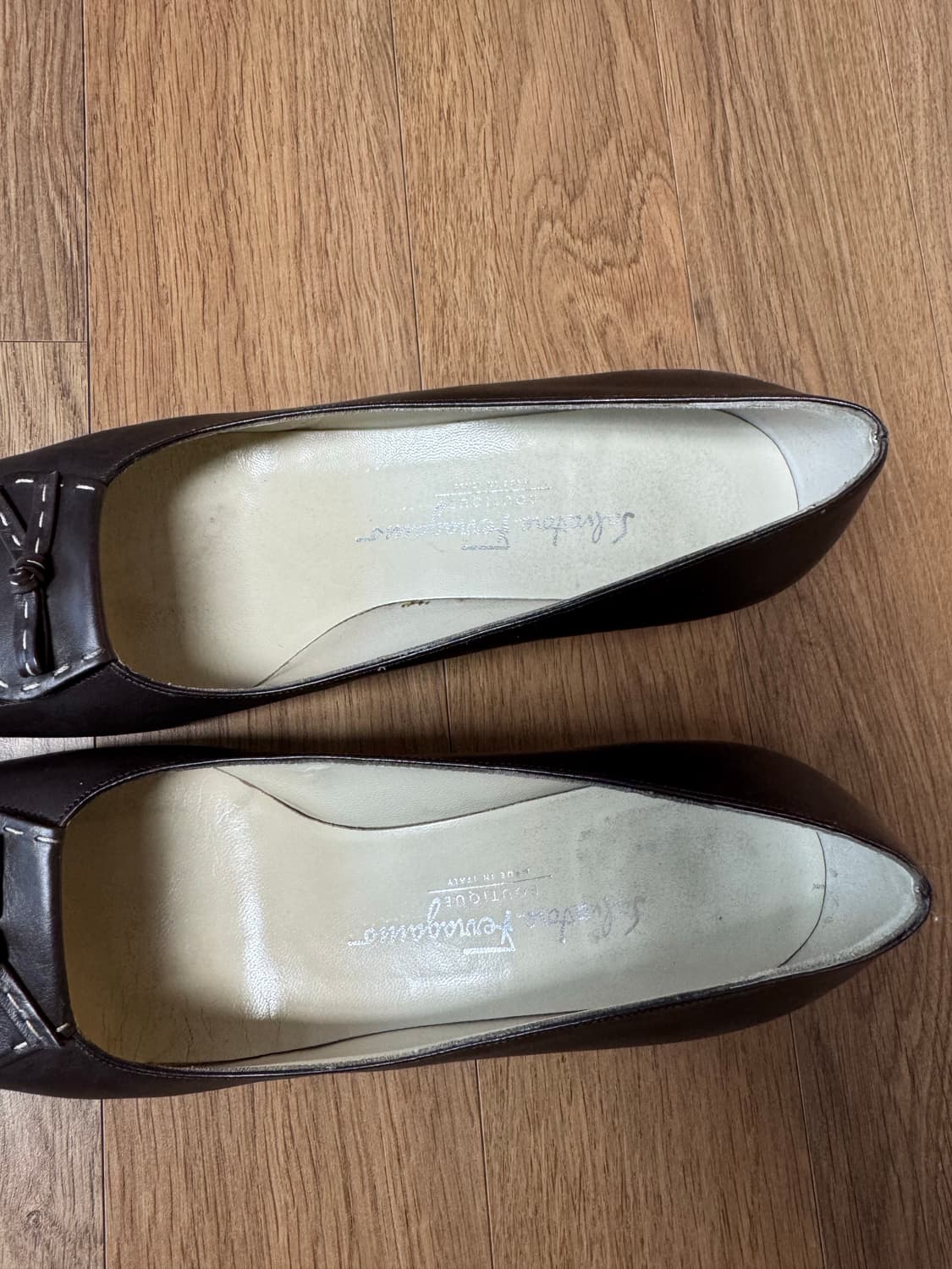 페라가모 여성 펌프스 브라운 7사이즈 상품이미지9