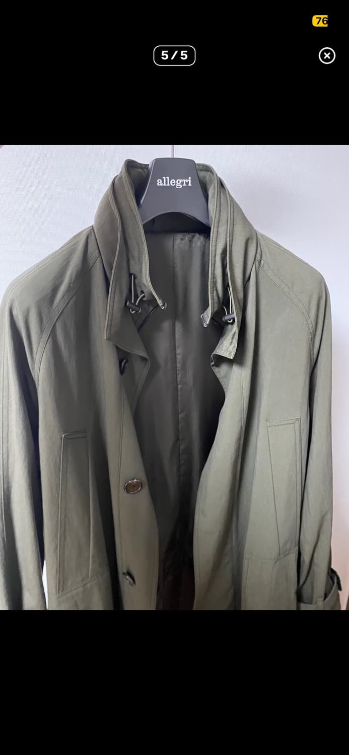 알레그리 트렌치코트 팔아요 상품이미지6