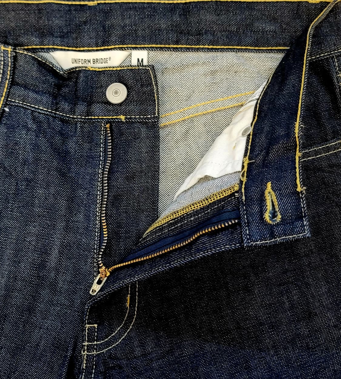 유니폼브릿지 생지데님 레귤러핏 데님팬츠(청바지) 판매 상품이미지5
