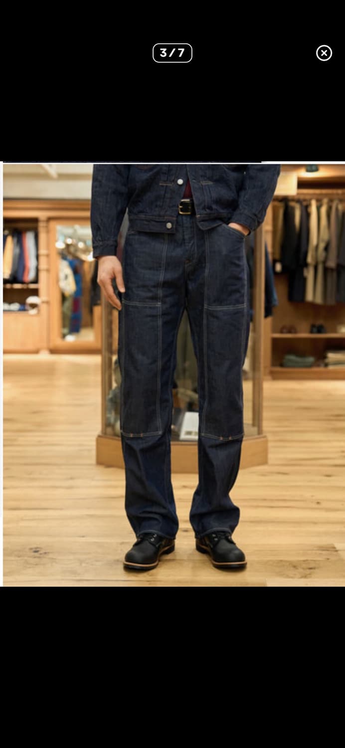 Fullcount 1937R Double Knee Painter Pant 상품이미지4