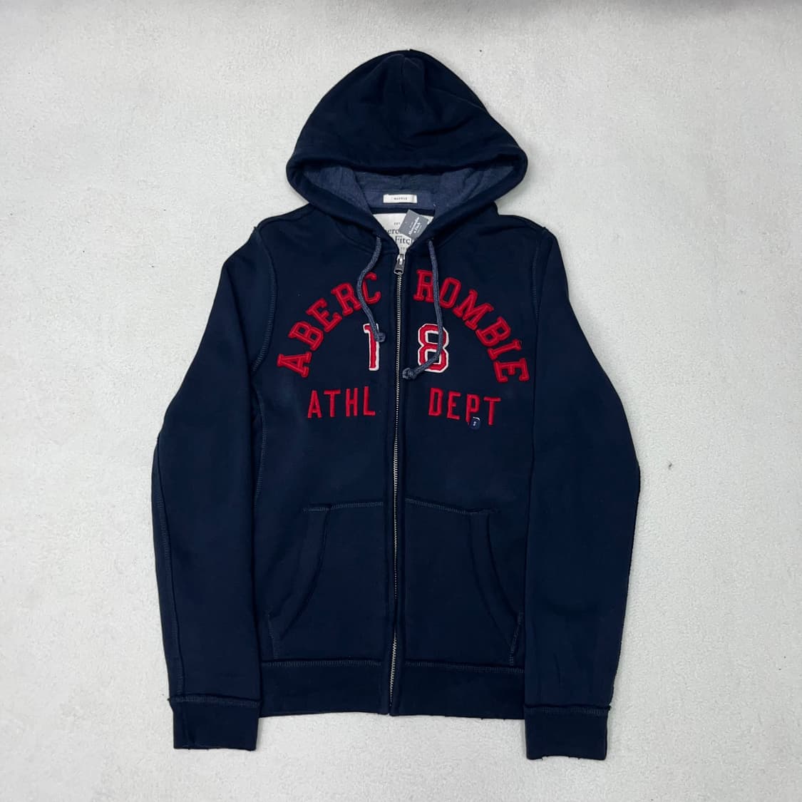 Abercrombie navy hood zip-up(새상품) 상품이미지4