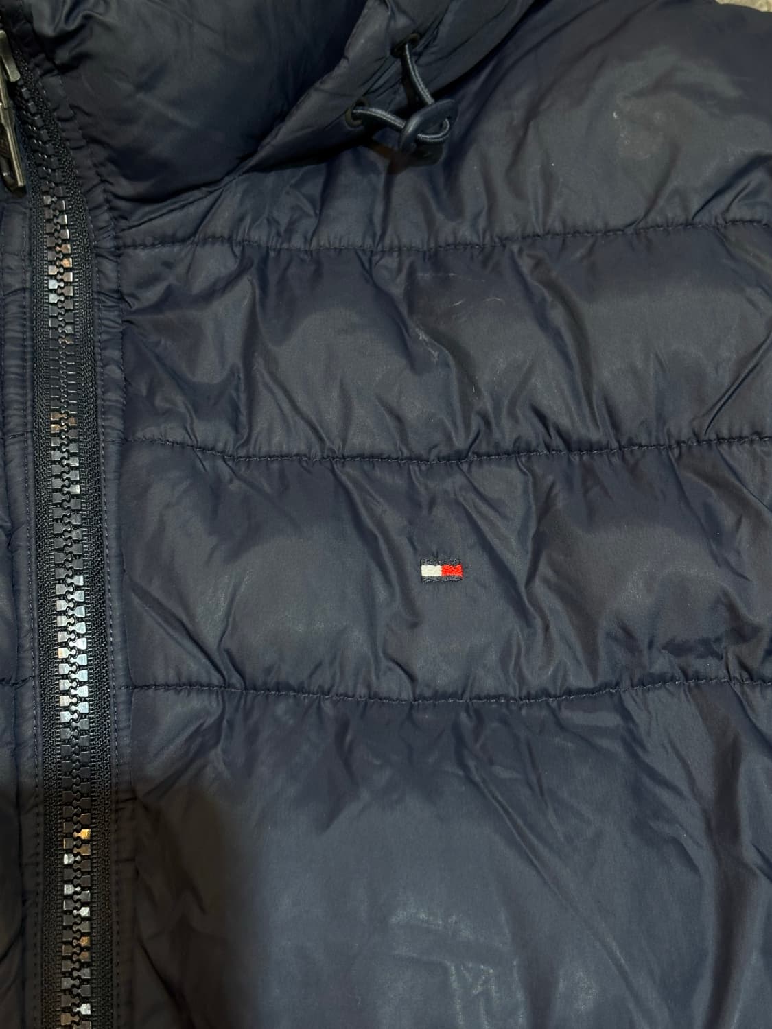 타미힐피거 숏패딩 네이비 XXL 상품이미지5