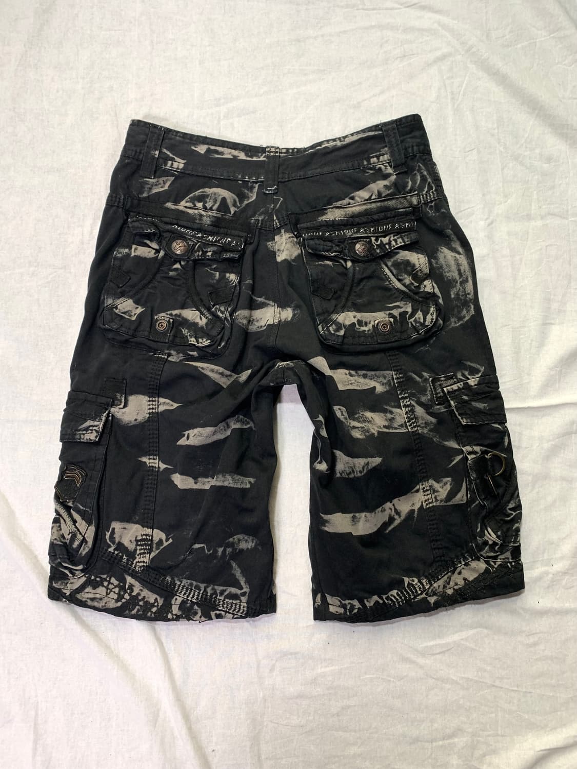 Grunge mood cargo capri pants  상품이미지3