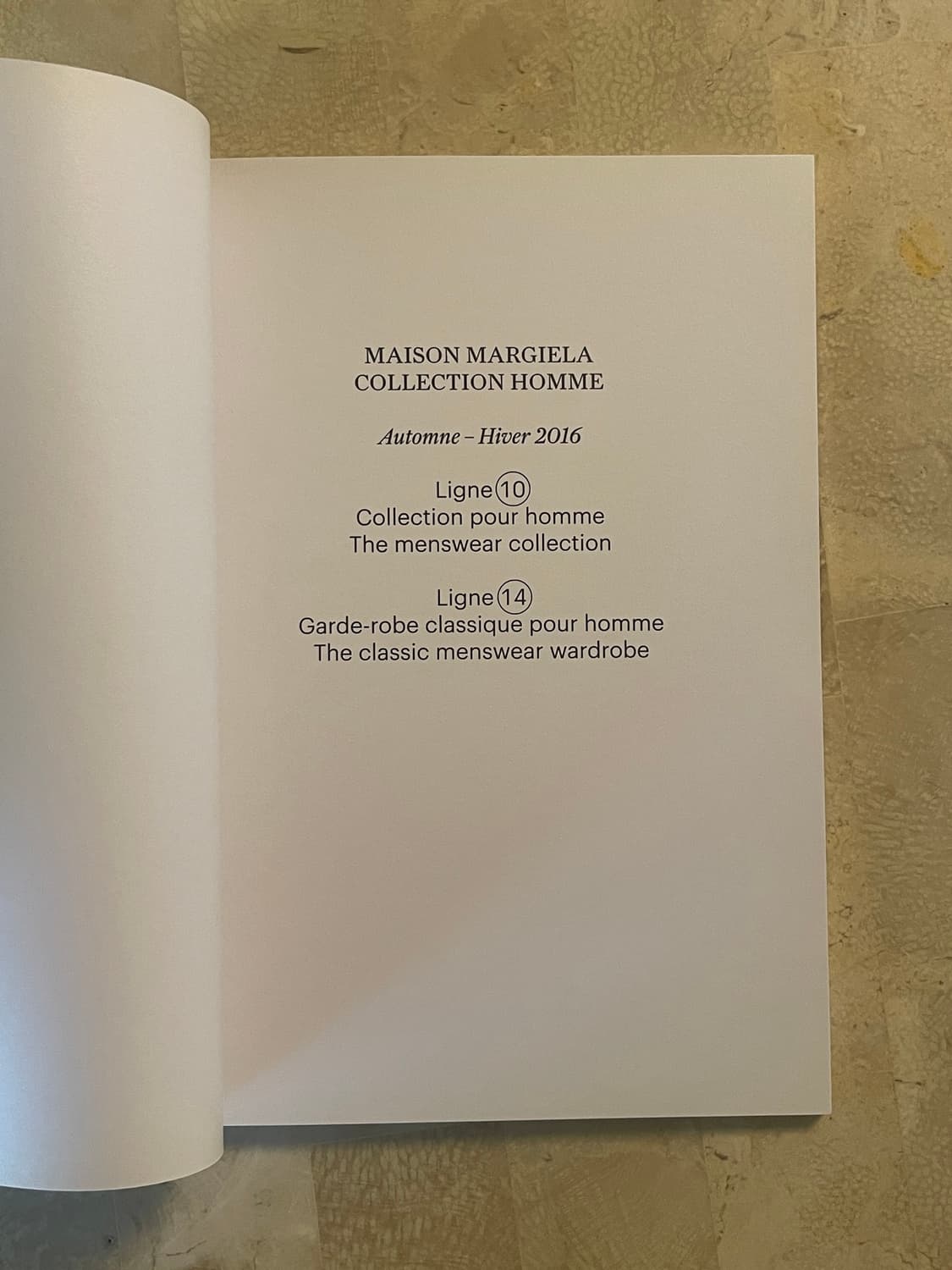 Maison Margiela 16 femme, homme lookbook 상품이미지6