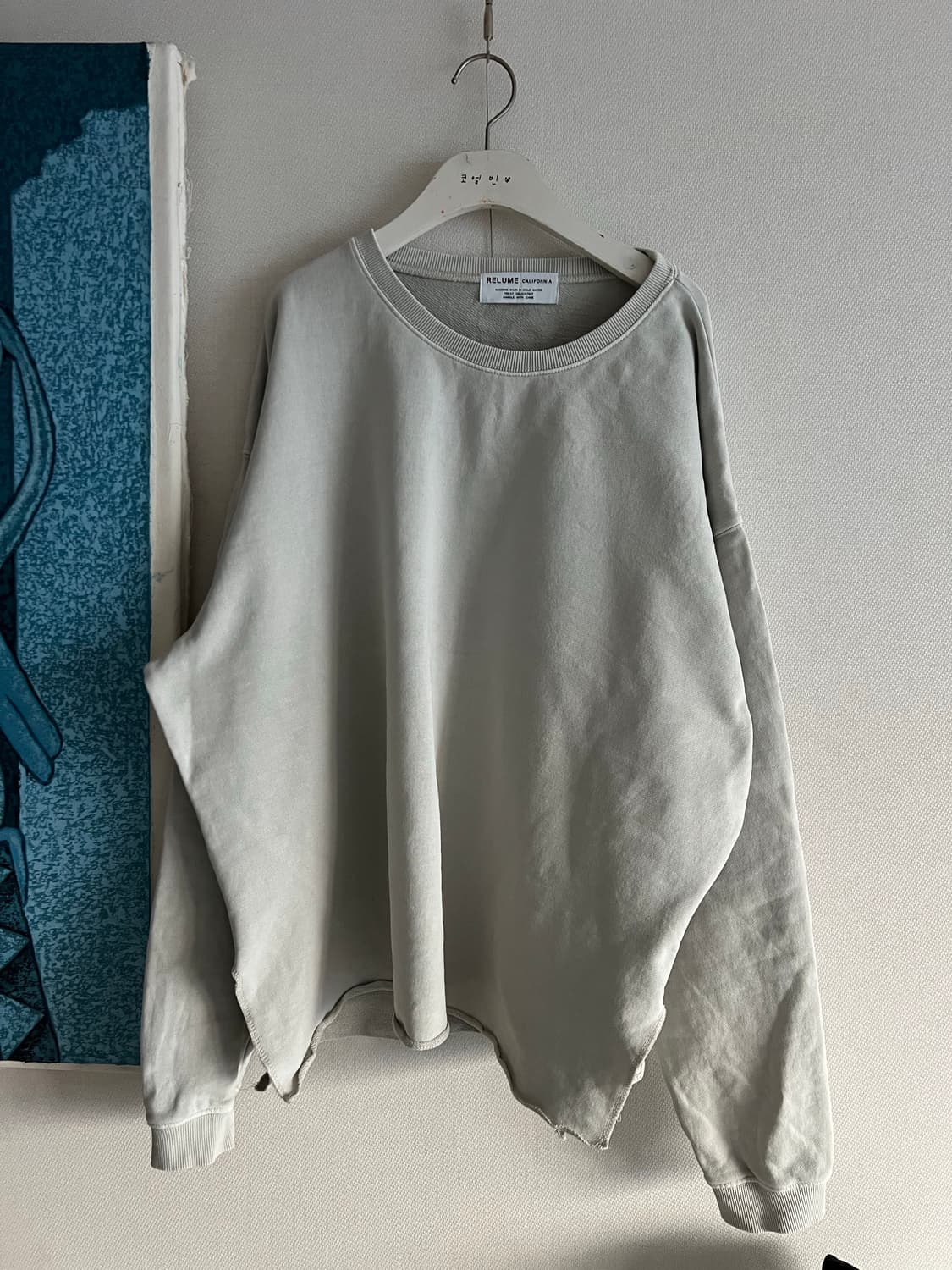 Relume 저널스탠다드 오버사이즈 스웻셔츠 L 상품이미지1