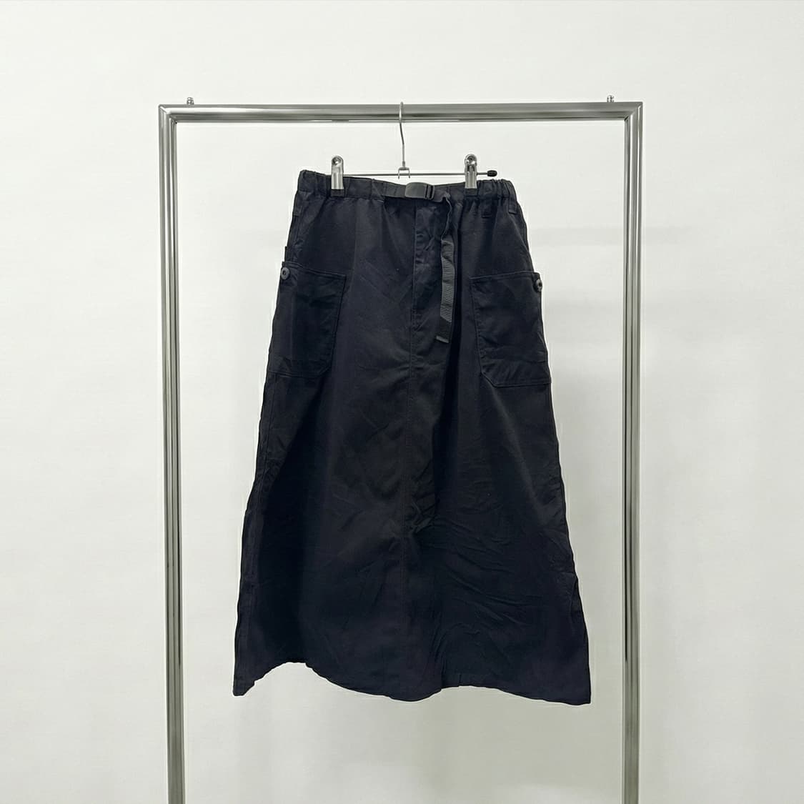 [FieldCore] Belted Strap Long Skirt 상품이미지1