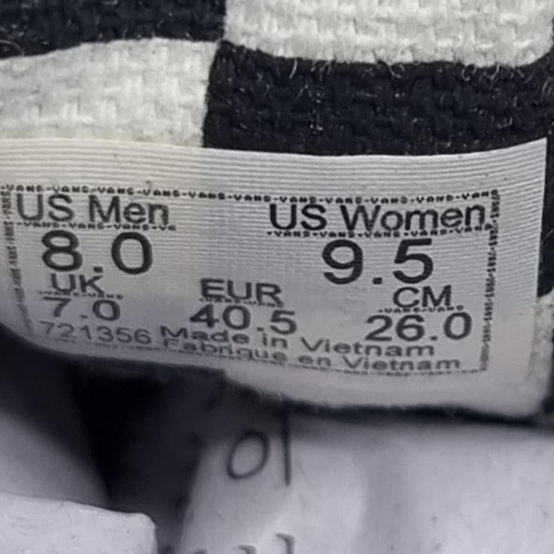 반스 스케이트 하이 테이퍼드 하이탑260 상품이미지6