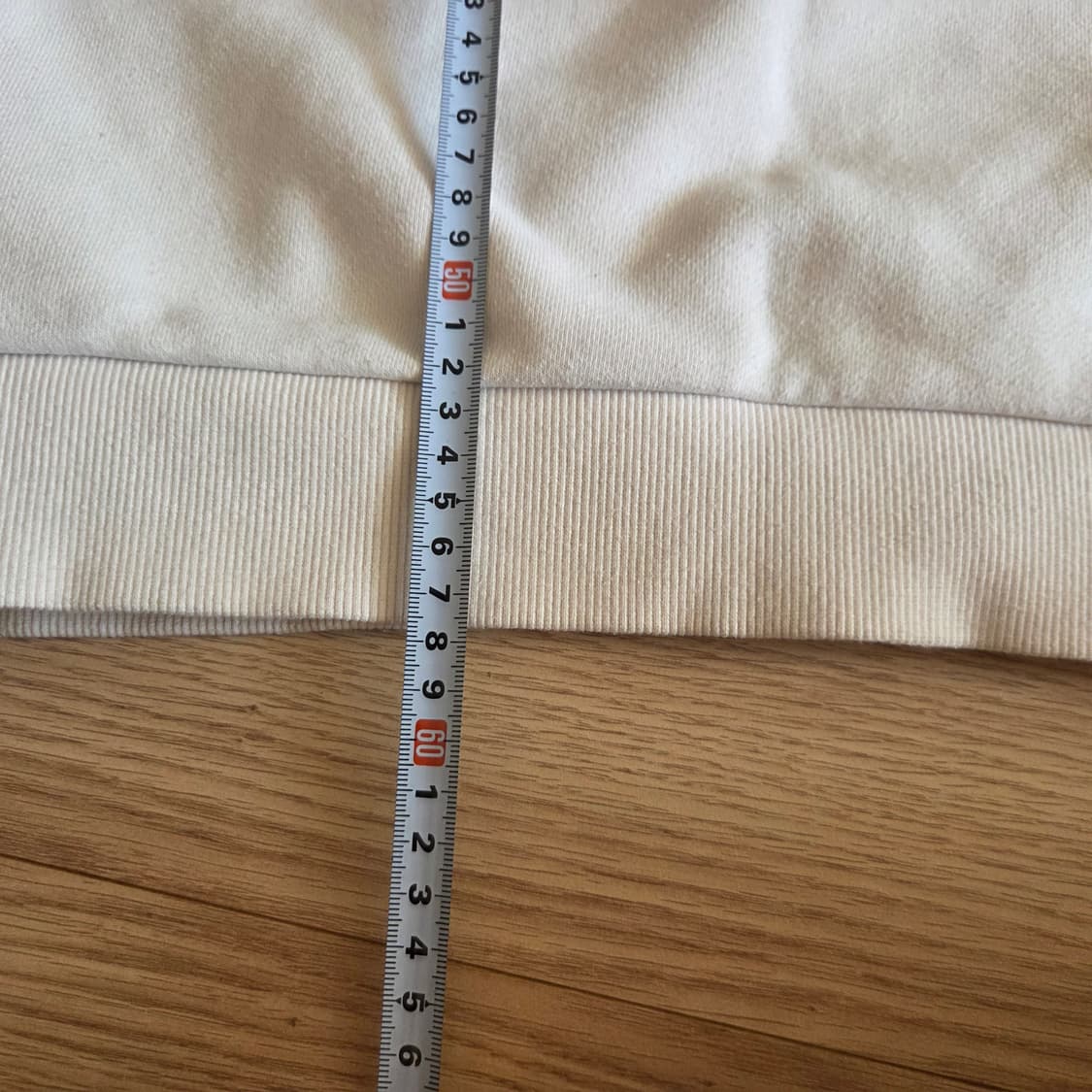 노스페이스 맨투맨 티셔츠 아이보리 160 상품이미지8