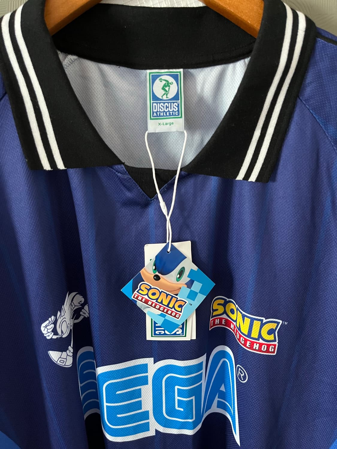 Discus athletic x SEGA 소닉 반팔 상품이미지4