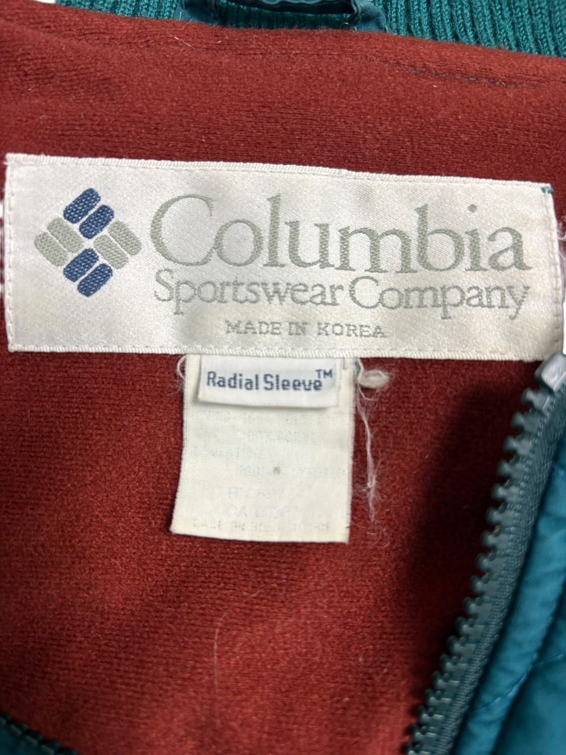 콜롬비아 퀄팅 블루종 점퍼 상품이미지7