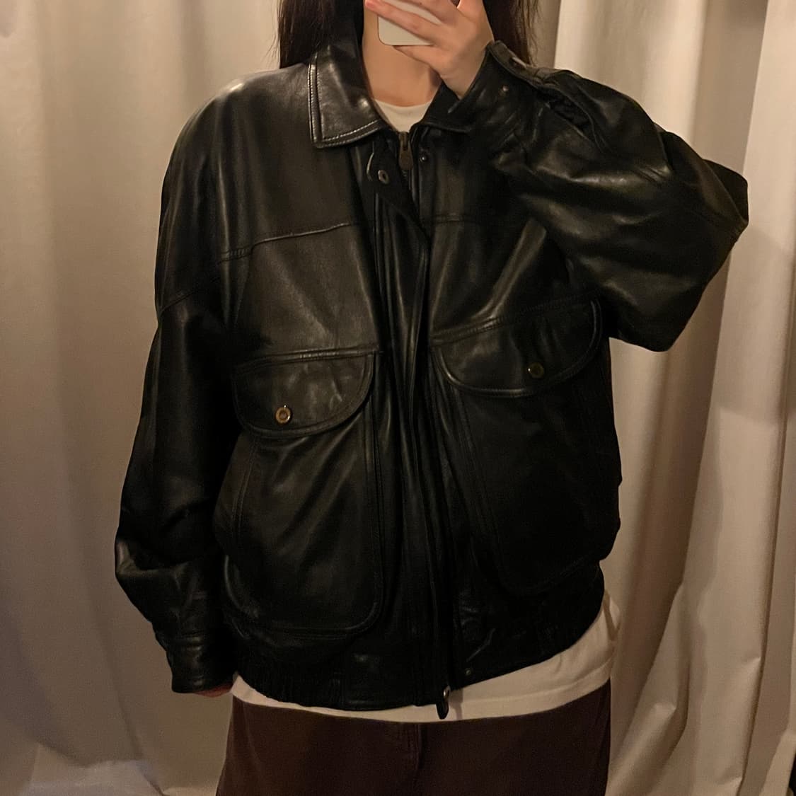 DIMAGGIO 가죽 자켓 상품이미지2