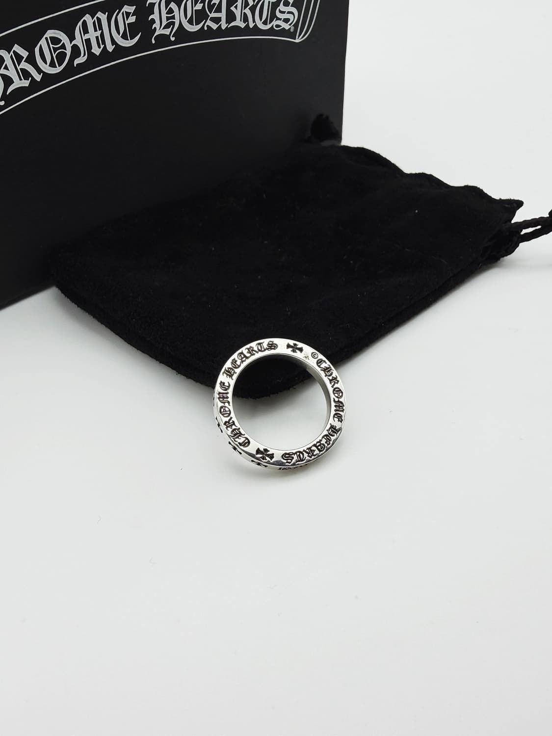 [US 7] 크롬하츠 포에버링 스페이서 실버 3mm 상품이미지4