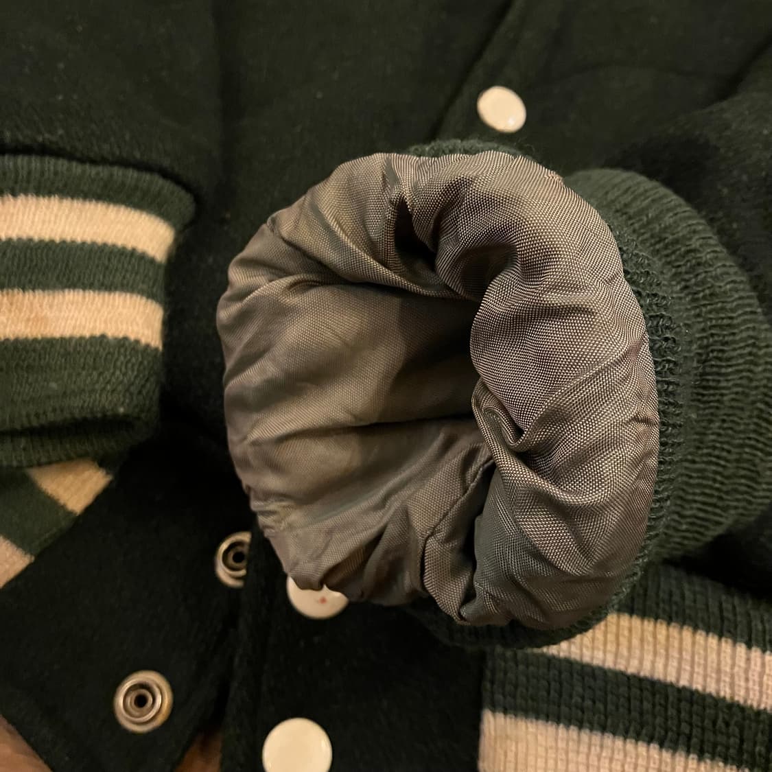 70‘s 엠파이어 퀸오브피스 바스켓볼 바시티자켓 95 상품이미지4