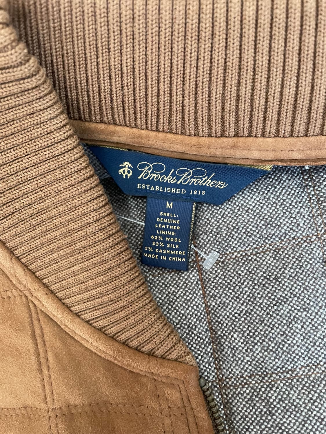 브룩스브라더스 스웨이드조끼 상품이미지2