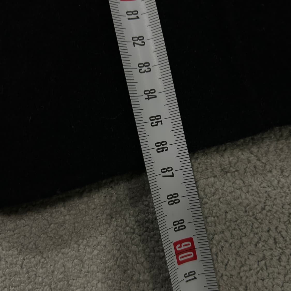 LINE 블랙 롱 코트 55 상품이미지5