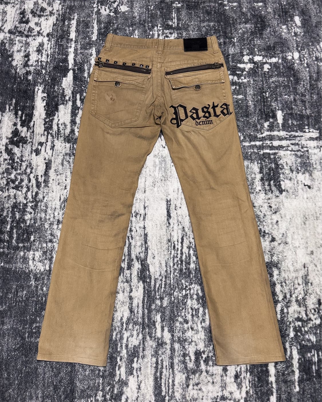 {PASTA DENIM} Stud Logo Pants LP 상품이미지2