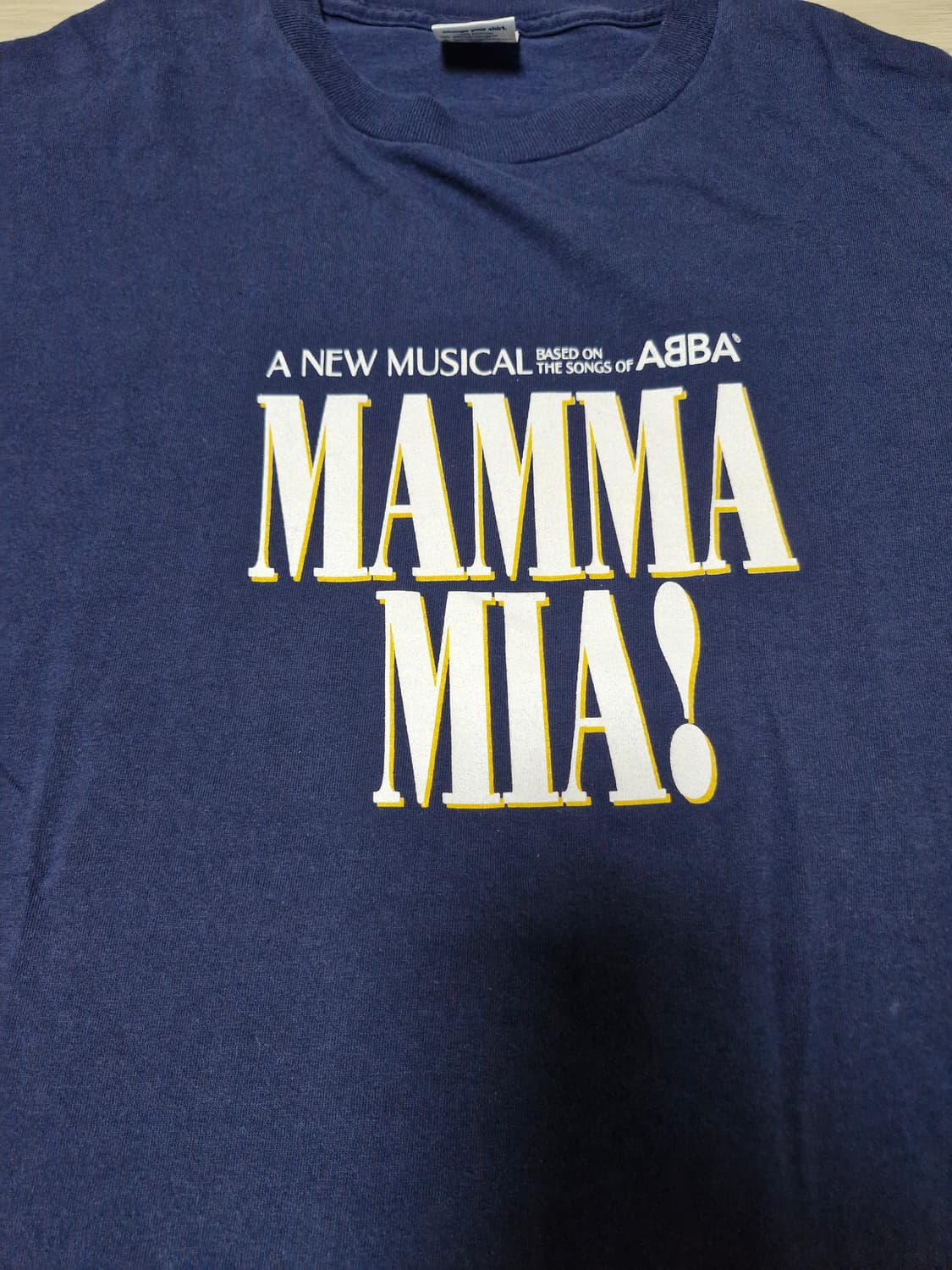 [M] 맘마미아 뮤지컬 by ABBA 오피셜 티셔츠 made in USA 상품이미지2
